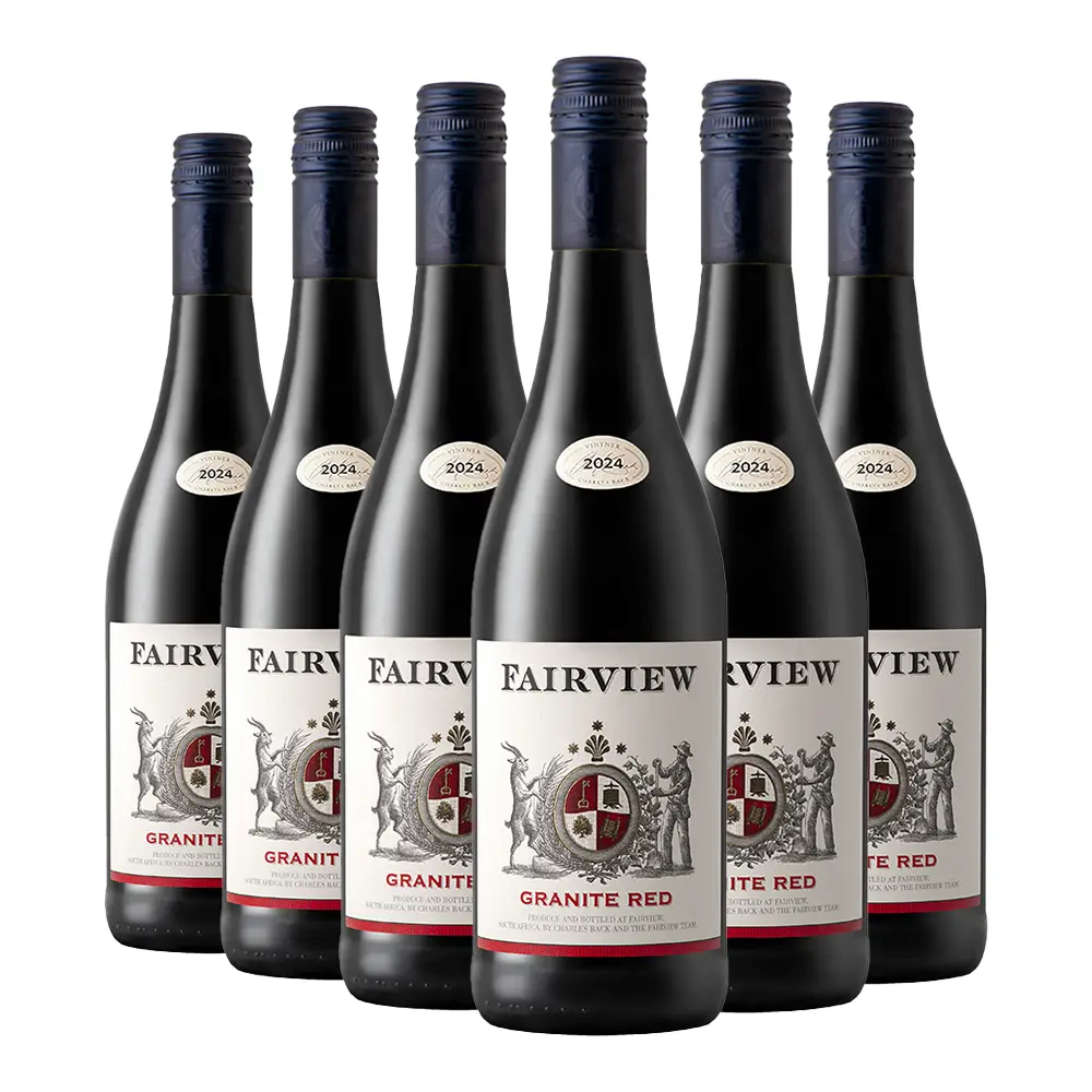 fairview granite red 2024 case of 6