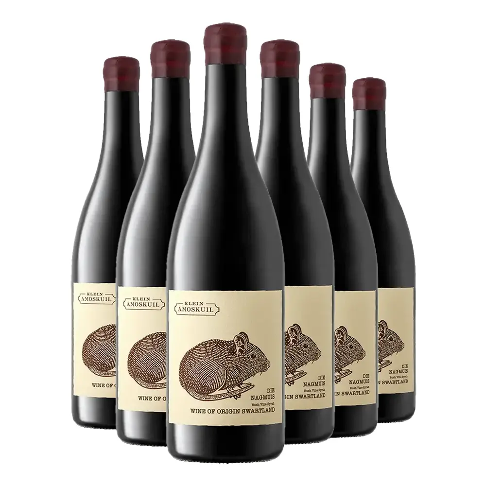 Die Nagmuis Organic Bush Vine Syrah 2023 Case of 6