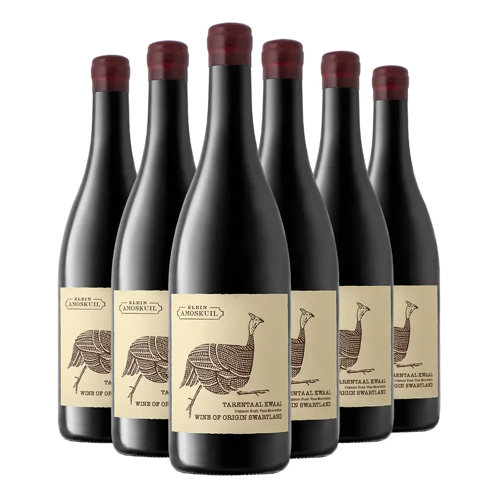 Tarentaal Kwaal Organic Bush Vine Mourvèdre 2023 Case of 6