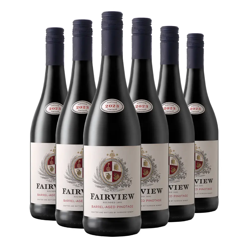 Fairview Barrel-Aged Pinotage 2023 Case of 6